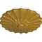 Ekena Millwork Shakuras Ceiling Medallion (Fits Canopies up to 1 3/8"), Hand-Painted Pharaohs Gold, 9"OD x 1 3/8"P CM09SHPGS - alternate 4
